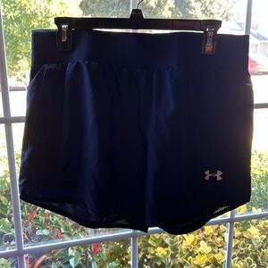 Under armor navy blue shorts with 2 front pockets. NWOT.